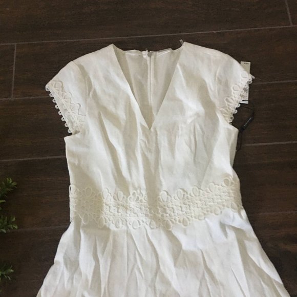 NWT $348 Elie Tahari Maia bride simple dress size - Picture 3 of 8